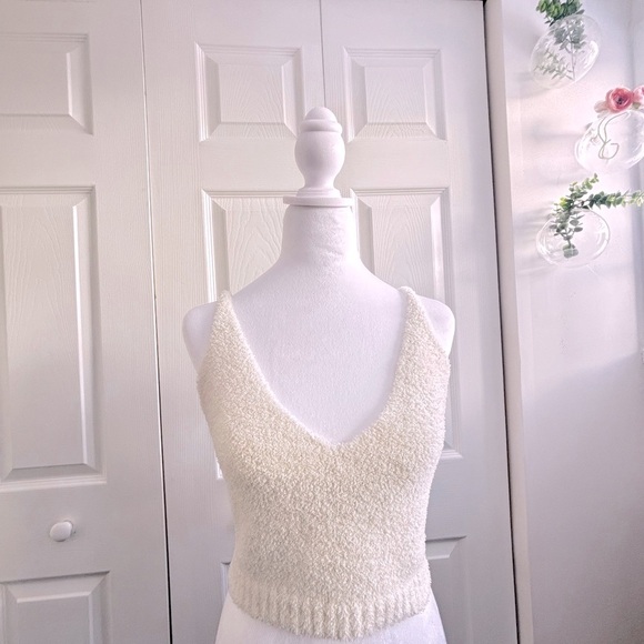 Nordstrom Cozy Cream Tank Top - Picture 2 of 5